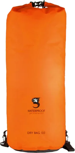 Vista 14 de geckobrands Bolsa seca de lona – Bolsa impermeable de PVC con mosquetón para almacenamiento seguro, para canotaje, kayak, camping Gris