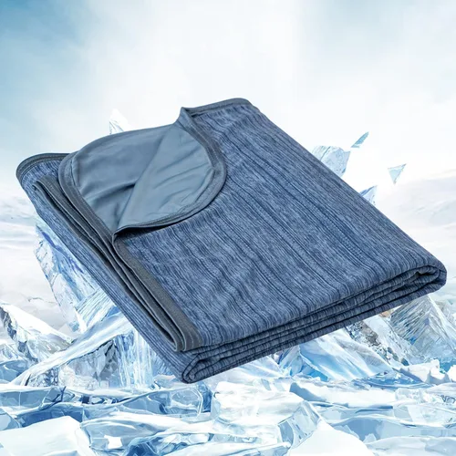 Vista 35 de OIGAE Manta refrescante para personas que duermen con calor – Manta fría de verano suave y ligera para sudores nocturnos, perfecta para cama, sofá
