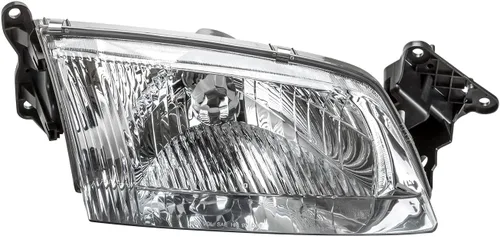 Vista 10 de ALLIGATOR AUTO LIGHTS Repuesto para Mazda 626 LX, ES 2000 2001 2002 compatible con DOT/SAE, conjunto de faros delanteros halógenos con bombillas