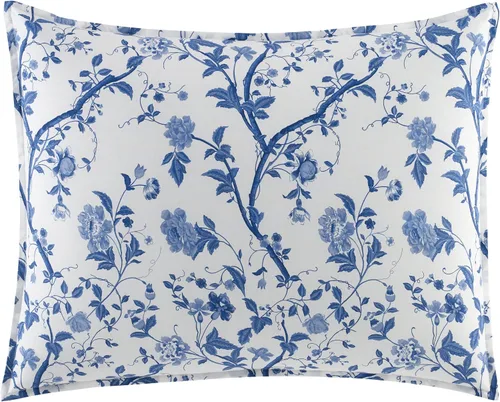 Vista 9 de Laura Ashley Hogar - Colección Elise - Edredón ultrasuave de lujo, juego de ropa de cama prémium para todas las estaciones, elegante diseño delicado