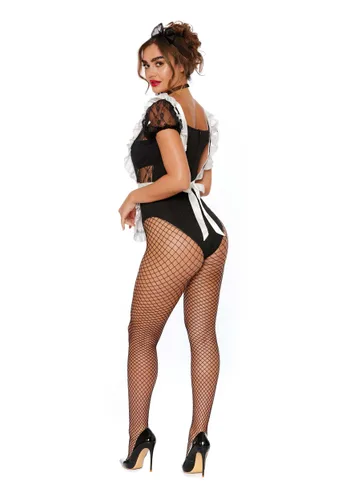 Vista 2 de Disfraz de Mujer Femme de Ménage Multicolor