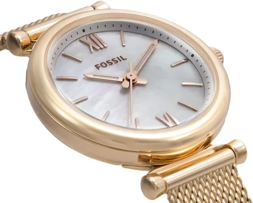 Vista 7 de Fossil Carlie Mini Reloj casual de cuarzo de acero inoxidable para mujer