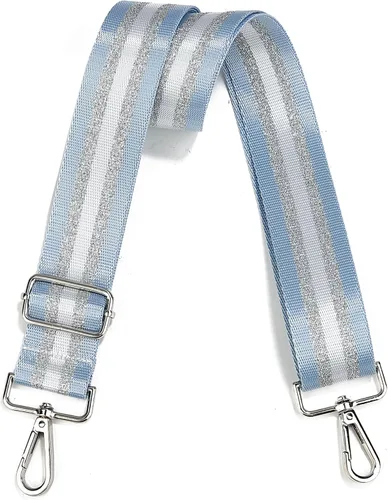Vista 67 de LVYOUME Correa para bolso, accesorios plateados, correas anchas para bolsa, correa de hombro ajustable para bolsos
