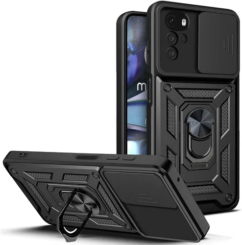 Vista 30 de Compatible con Tecno Camon 18P Bracket Shell, Slide Camera Lens Cover Case Azul