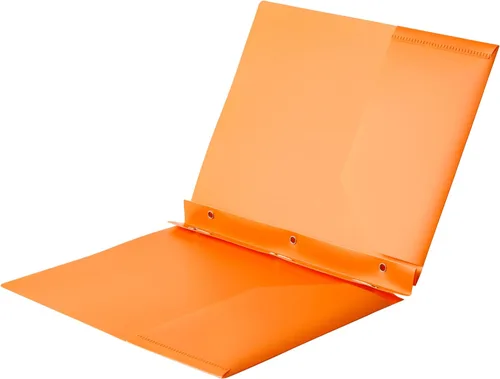 Vista 4 de Carpetas Amazon Basics de plástico resistente con 2 bolsillos para papel tamaño carta, colores surtidos, paquete de 6