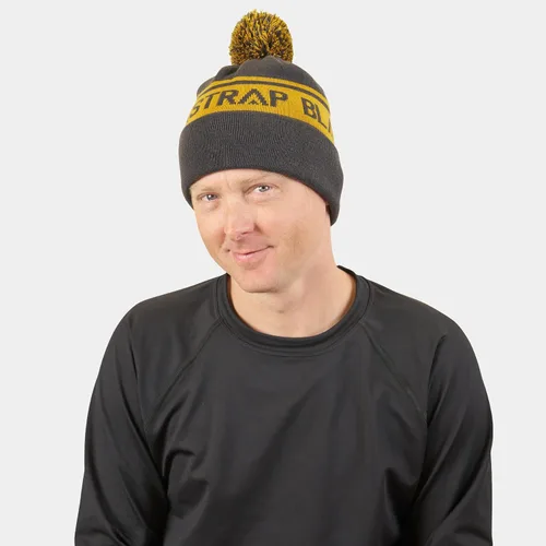 Vista 13 de BLACKSTRAP POM - Gorro de punto, 100 % acrílico, tejido fino jacquard, unisex, talla única