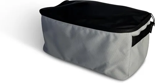 Vista 11 de VanEssential Cubo de embalaje con parte superior de malla transparente XS - Gris carbón
