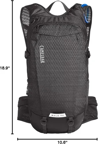 Vista 8 de CamelBak M.U.L.E. Pro 14 Mochila de hidratación para bicicleta Negro 2.0
