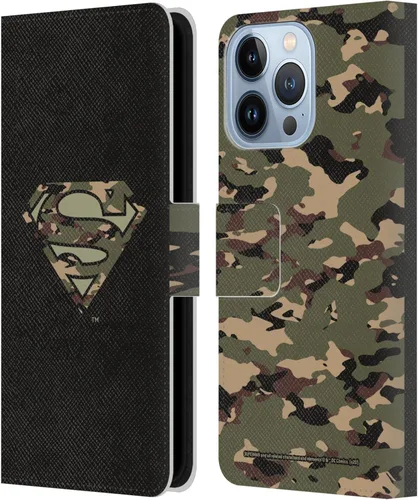 Vista 12 de Head Case Designs Funda de piel con licencia oficial de Superman DC Comics con logotipos negros y rojos compatible con Apple iPhone 11