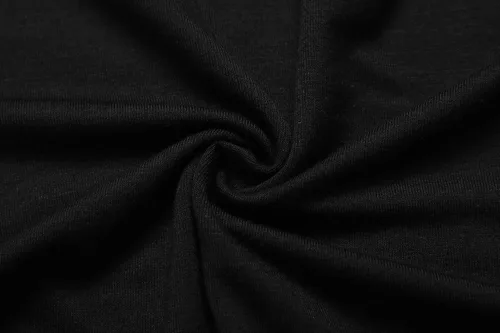 Vista 6 de OThread & Co. Camiseta de cuello alto de media manga para mujer, capa elástica básica, cómoda, cuello alto