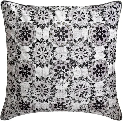 Vista 21 de The HomeCentric Funda de almohada personalizada, fundas de almohada moradas, fundas de cojín florales modernas, fundas de almohada de 12 x 12