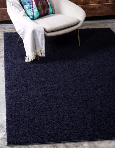 Vista 12 de Unique Loom Studio Colección Solid Shag - Alfombra Urbana Moderna Super Suave y de Felpa