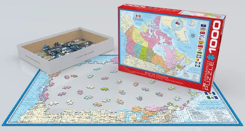 Vista 3 de EuroGraphics Mapa de Canadá