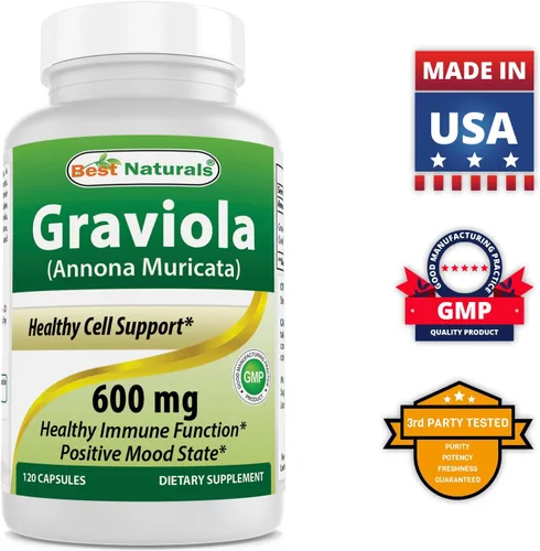 Vista 6 de Best Naturals Gaviola 600 mg y aceite de orégano 250 mg