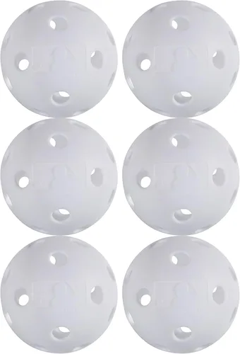 Vista 11 de MLB Indestruct-A-Ball - Pelotas de entrenamiento ópticas (paquete de 8), 9 pulgadas, color amarillo 5X More Durable Than Standard Balls, Flexes on