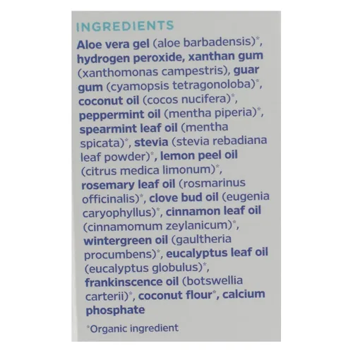 Vista 2 de Essential Oxygen BR Pasta de dientes orgánica menta 4 oz