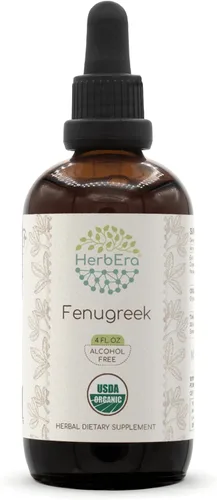 Vista 6 de HerbEra Fenogreco B60 - Tintura de extracto de hierbas sin alcohol, gotas líquidas concentradas de fenogreco natural (Trigonella foenum-graecum)