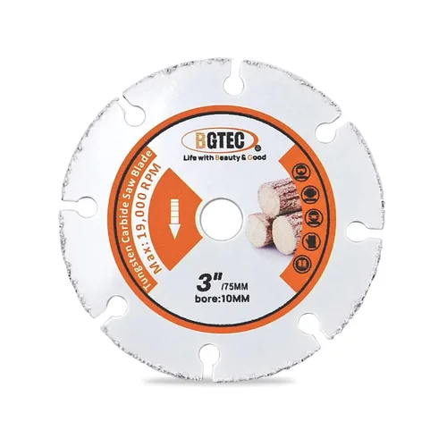 Vista 32 de BGTEC Hoja turbo de granito de diamante, disco de corte de 3 pulgadas/2.953 in para hormigón, hormigón reforzado, piedras artificiales duras
