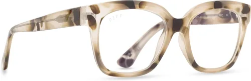 Vista 4 de DIFF Ava Reading Glasses Blue Light Blocking Oversized Readers Lightweight Designer Blue Blockers