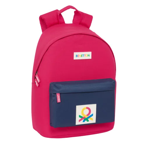 Vista 2 de Mochila para Portátil Benetton benetton Cereza Azul marino 31 x 41 x 16 cm