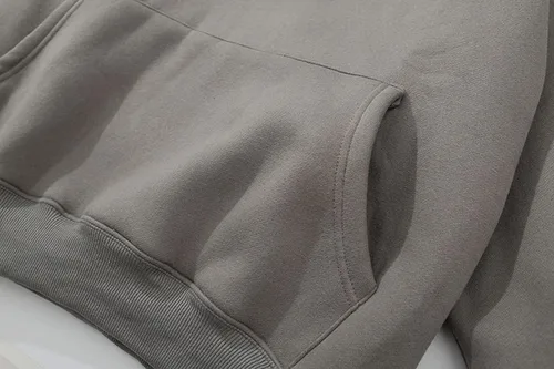 Vista 4 de Sudaderas con capucha de gran tamaño para mujer, sudaderas de forro polar, suéteres de manga larga, suéter de moda 2023, ropa de otoño con bolsillo
