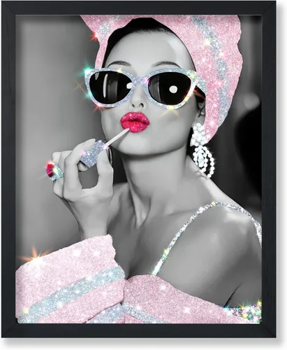 Vista 12 de Poster Master Impresión de labios dorados, póster de mordida de labio, arte moderno y minimalista, regalo bohemio para hombres y mujeres, diseño