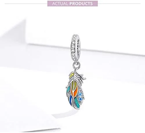 Vista 6 de Eternalll Jewellery - Abalorio original de plata de ley 925 con circonita cúbica, diseño de huella de perro