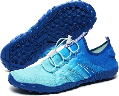 Vista 7 de Tenis impermeables para hombres y mujeres descalzo calcetín acuático de secado rápido para usar al aire libre calzado deportivo para kayak canotaje