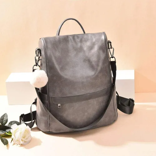 Vista 6 de CHERUTY Women Backpack Purse PU Leather Anti-theft Casual Shoulder Bag Fashion Ladies Satchel Bags