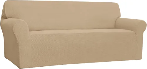 Vista 213 de Easy-Going - Funda elástica sobredimensionada para sofá, 1 pieza, protector muebles, suave, parte inferior elástica, para niños, tela jacquard