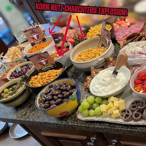 Vista 3 de Deliciosos granos de maíz crujientes para barbacoa – Bocadillo de maíz asado a la barbacoa ahumado con un bocado suave Sabor audaz en cada bocado