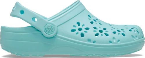 Vista 5 de Zuecos Crocs clásicos para niños con diseño floral