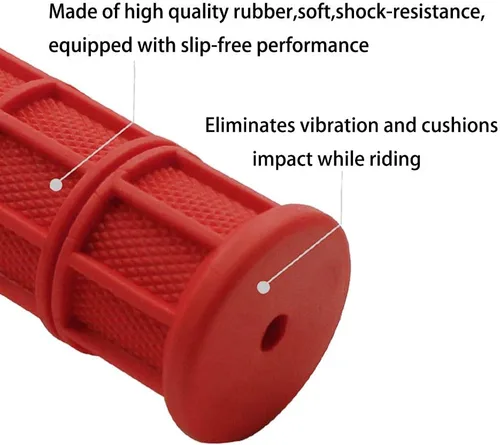Vista 3 de BAIONE Empuñaduras de Manillar de Motocicleta Worldmotop, Empuñaduras Antideslizantes de Goma Suave, Empuñaduras de 7/8" 22mm 24mm de Reemplazo