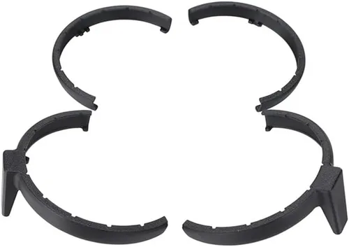 Vista 6 de Fit for Flip Prop Bumper Protective Anti-Collision Cover Ring Protectors,for Flip Drone Accessories Propeller Guard(Black)