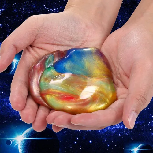 Vista 2 de Paquete de 24 regalos de fiesta de slime de bolas súper suaves y perfumadas para niñas y niños, idea de regalo para bolsas de regalos para niños
