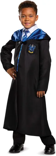 Vista 4 de Capa de Harry Potter, túnica oficial de Hogwarts Wizarding World, accesorio de vestir clásico para niños