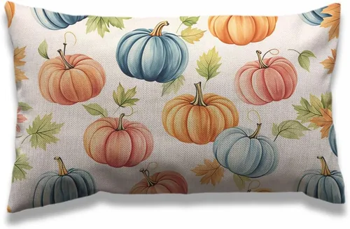 Vista 34 de AOYEGO Funda de almohada de león de 12 x 20 pulgadas, diseño de leones rugientes de animales salvajes con lengua larga, dientes afilados, fundas