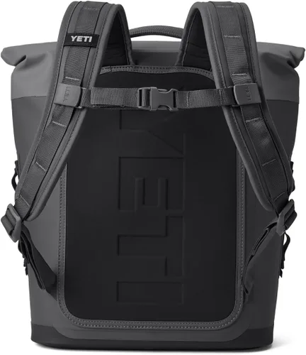 Vista 6 de YETI Hopper M Series Mochila enfriadoras de lados suaves con acceso MagShield Carbón