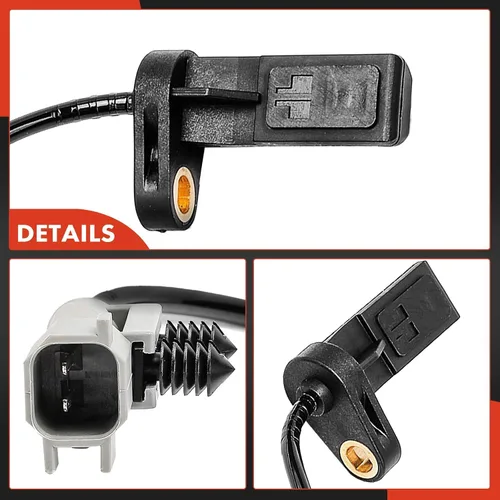Vista 7 de A-Premium Sensor de velocidad de rueda ABS compatible con modelos Jeep - WK Grand Cherokee 2005-2010, XK Commander 2006-2010, Sport Utility - Lado