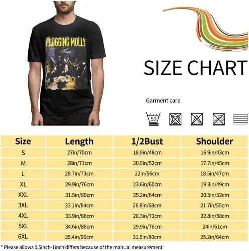 Vista 4 de Adult Mens Short-Sleeve T Shirt Fashion Shirts Cotton Round Neck T-Shirt Tops Clothing for Men T-Shirts