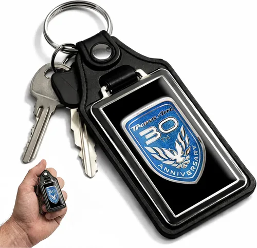 Vista 39 de Brotherhood Car Key Chain for Firebird and Trans Am - Classic Models Alpine Blue 1968 Firebird