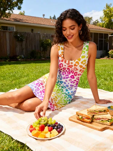 Vista 19 de uideazone - Vestido de mujer sin mangas cuello redondo de verano, para playa, casual, Midi línea A.