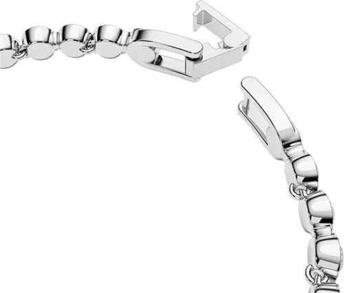 Vista 3 de Swarovski - Colección de pulseras y aretes de tenis para mujer acabado de rodio cristales transparentes