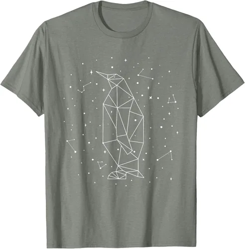 Vista 33 de Sternbild Penguin Constellation Emperor Sea Bird Penguin Camiseta Negro
