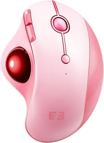 Vista 12 de seenda Ratón inalámbrico ergonómico de Trackball - Ratón Bluetooth Rollerball recargable, conexión de 3 dispositivos (Bluetooth/USB), mouse