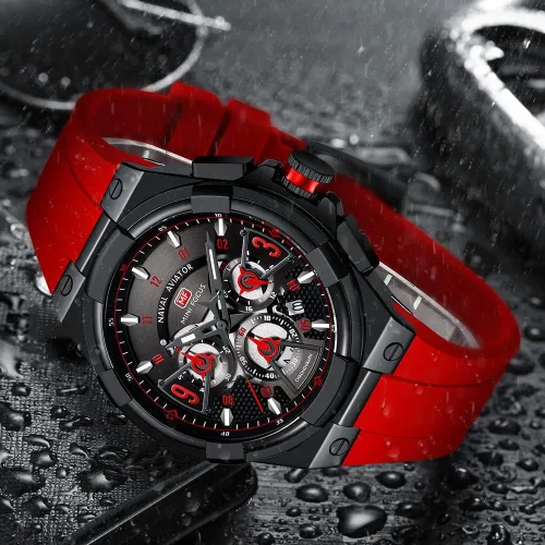 Vista 3 de AIMES Watch for Men Sport Military Waterproof Chronograph Mens Watches Analog Quartz Big Face Classic Stylish Fashion Casual Designer Business Work