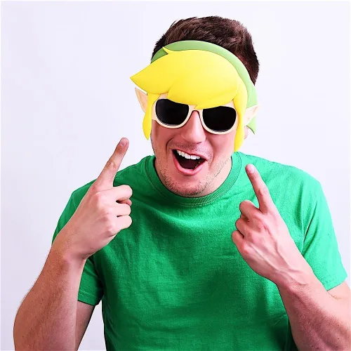Vista 6 de Gafas de sol para disfraz Legend of Zelda Sun-Staches Party Favors UV400 multicolor, 8