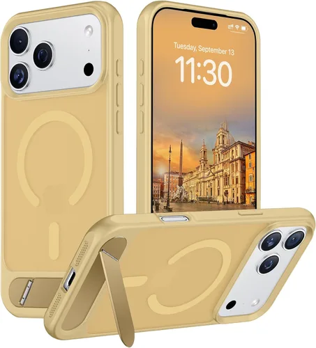 Vista 174 de Funda para iPhone 11 con compatibilidad magnética, [Soporte invisible incorporado][Compatible con MagSafe]