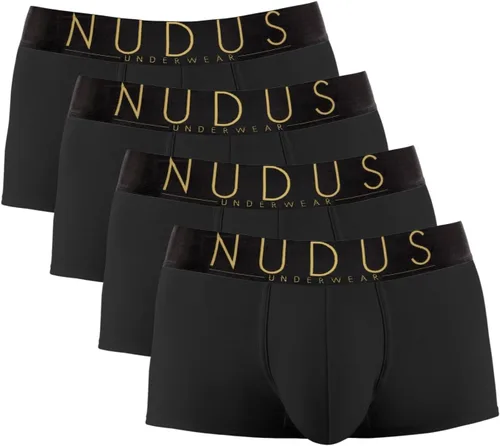 Vista 13 de NUDUS Ropa Interior de Algodón para Hombre Paquete de 4 Caja de Regalo - Calzoncillos - Trunks - Bóxer Briefs