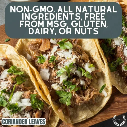 Vista 8 de Hojas de cilantro/cilantro, sin OMG, empaquetadas en latas magnéticas, sostenibles, cultivadas en Estados Unidos, totalmente naturales,